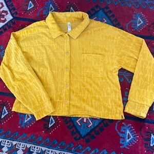 RVCA SUNDAY COLLECTION BUTTON DOWN SNAP TOP SMALL NEW